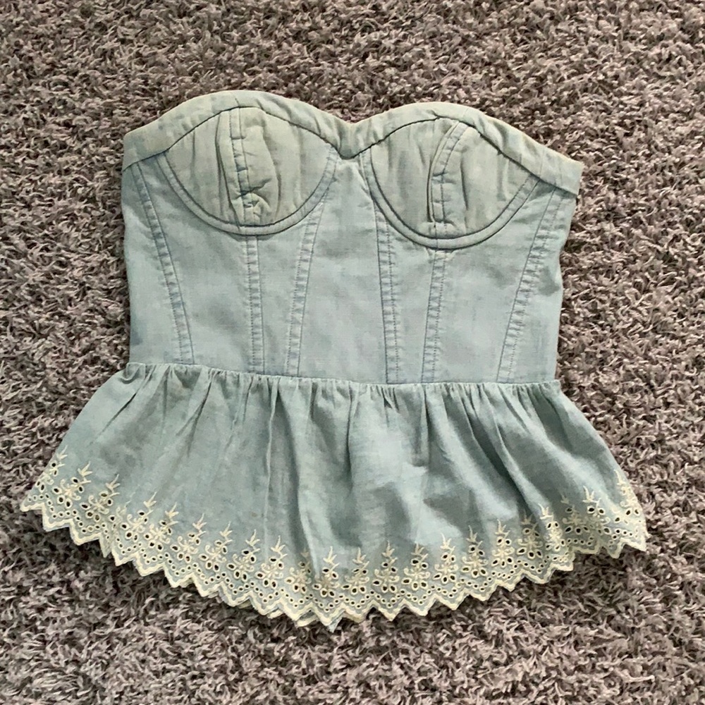 Corset top by Ralph Lauren